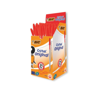 Bic pens 50 pack Red