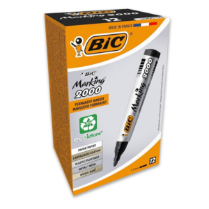 Bic Markers 12 Pack Black