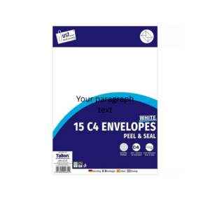 C4 Envelopes (15 Pack)