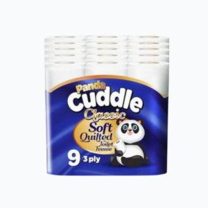 Panda Toilet Roll Blue (45 Rolls)